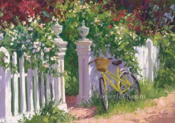 Paisajes Painting - ig065E paisaje jardín floral impresionista